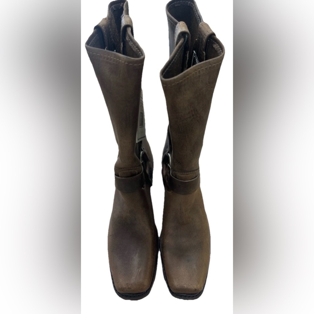 Frye Harness 12R boots in brown women’s‎ size 11 M US